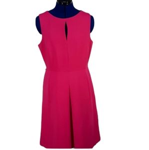 💕INC Fuchsia Keyhole and Sleeveless Dress💕Size 12